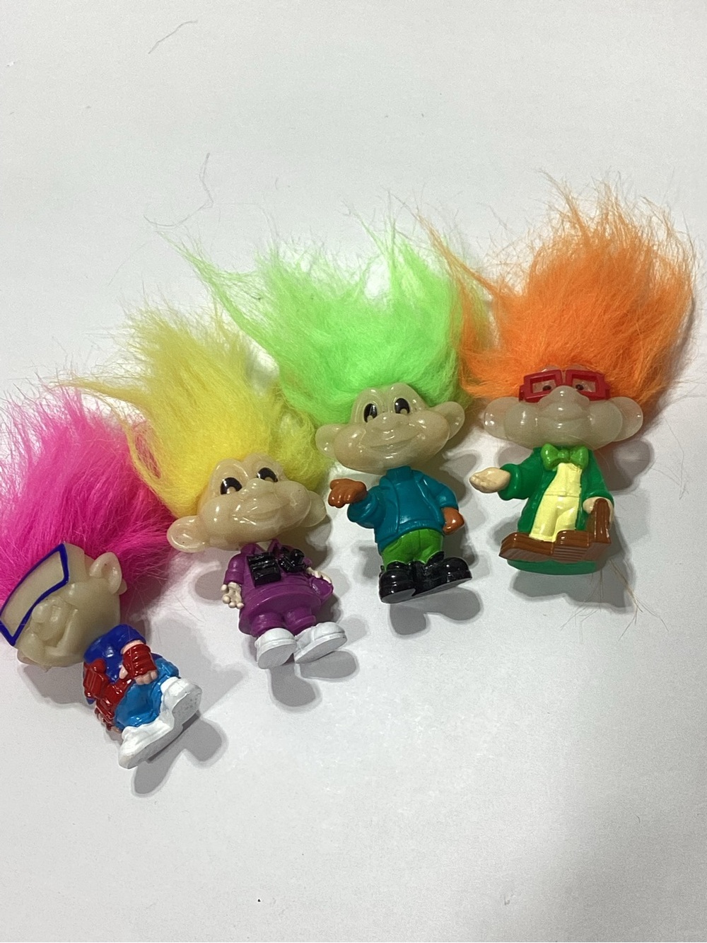 Vintage Troll Burger King Kids Club Lot of 4 Trolls